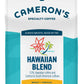 Camerons Coffee Roasted Ground Coffee, Hawaiian Blend, 10 Ounce, Pack of 6