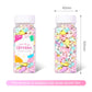 Ice Cream Sprinkles Mix | Pink Purple Blue Yellow | Sprinkles For Cake Decorating | Cupcake Toppers | Ice Cream | Cookie | Fancy