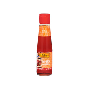 Lee Kum Kee Chili Oil (7 Oz - 1 Pack), Crafted From Dried Chili Peppers And Soybean Oil, Spicy, Perfect For Dipping, Cold Dishes, Sichuan And Hunan Dishes