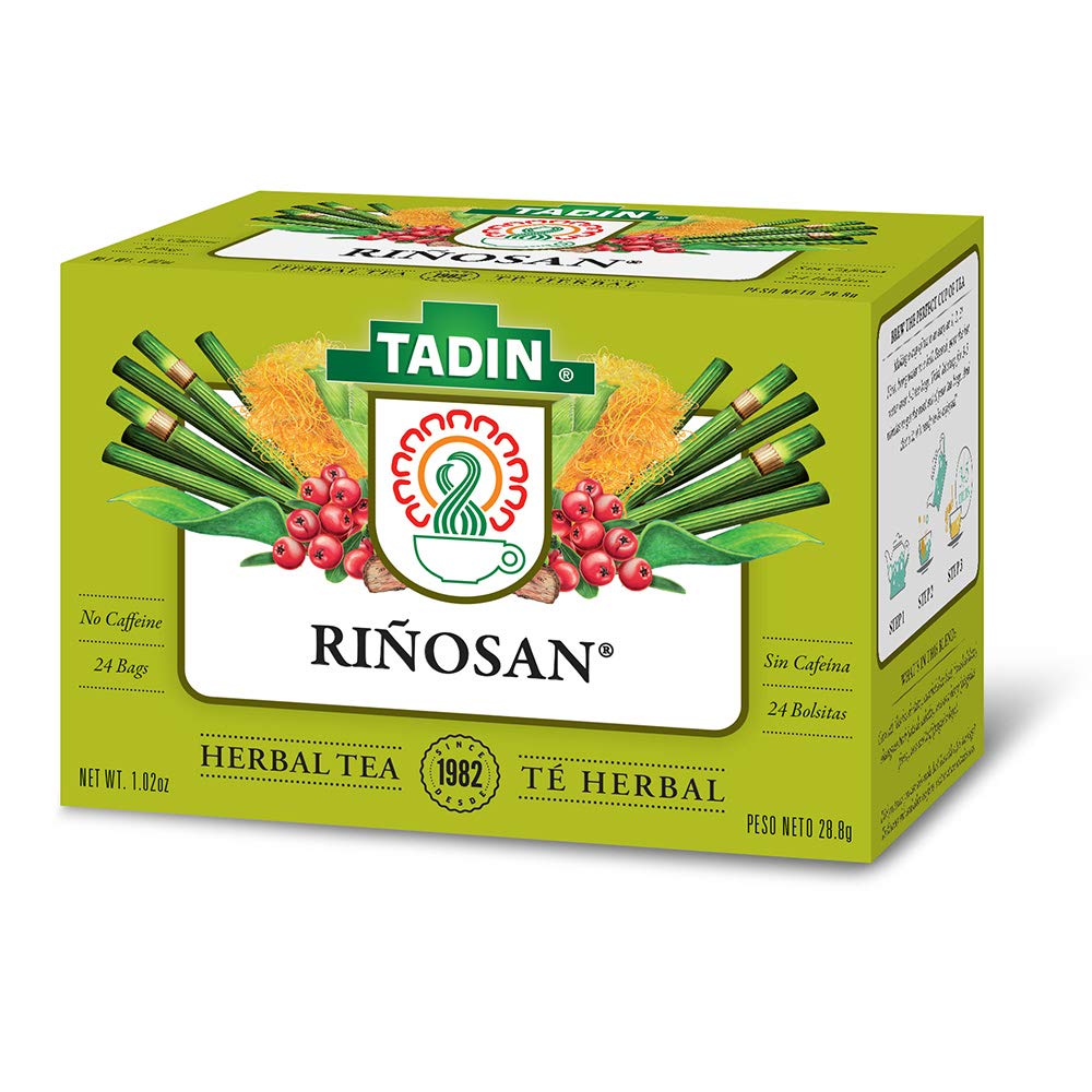 Tadin Herbal Tea Blend - Caffeine Free, 24 Bags, 1.01 oz, Pack of 3