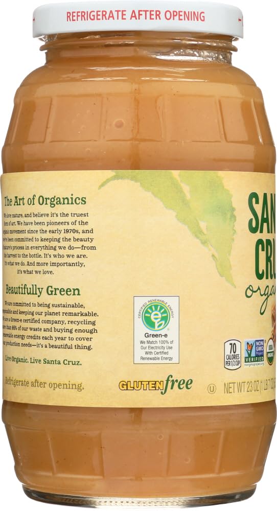 Santa Cruz Organic Applesauce Og Cinnamon 23-Ounce (Pack Of 6)