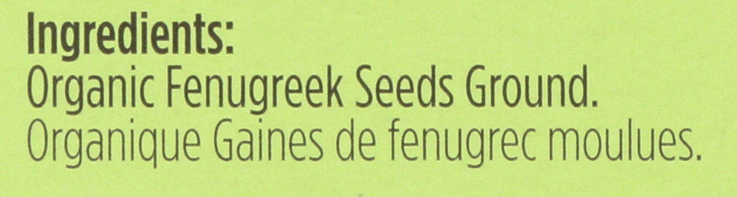 Spicely Organic Fenugreek Powder (0.45 Oz Ecobox)