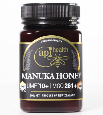 Manuka Honey UMF 10+ (MGO 261+) Pure New Zealand Honey, 1.1 lb (500g)
