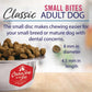 Chicken Soup For The Soul All Natural Enhanced Small Bites Mature-Themed Dry Dog Food, Real Meat First Ingredient, No By-Products, Supports Gut & Immune Health, Chicken, Turkey & Brown Rice, 28Lb