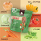 Gourmanity Dehydrated Mixed Vegetables Soup Starter Mix, 5 lb Bulk Dried Vegetables, Kosher