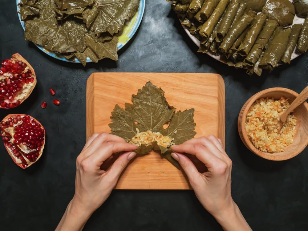 Sanniti G Leaves in Brine | Net Weight 32 oz | Drained Weight 1 lbs