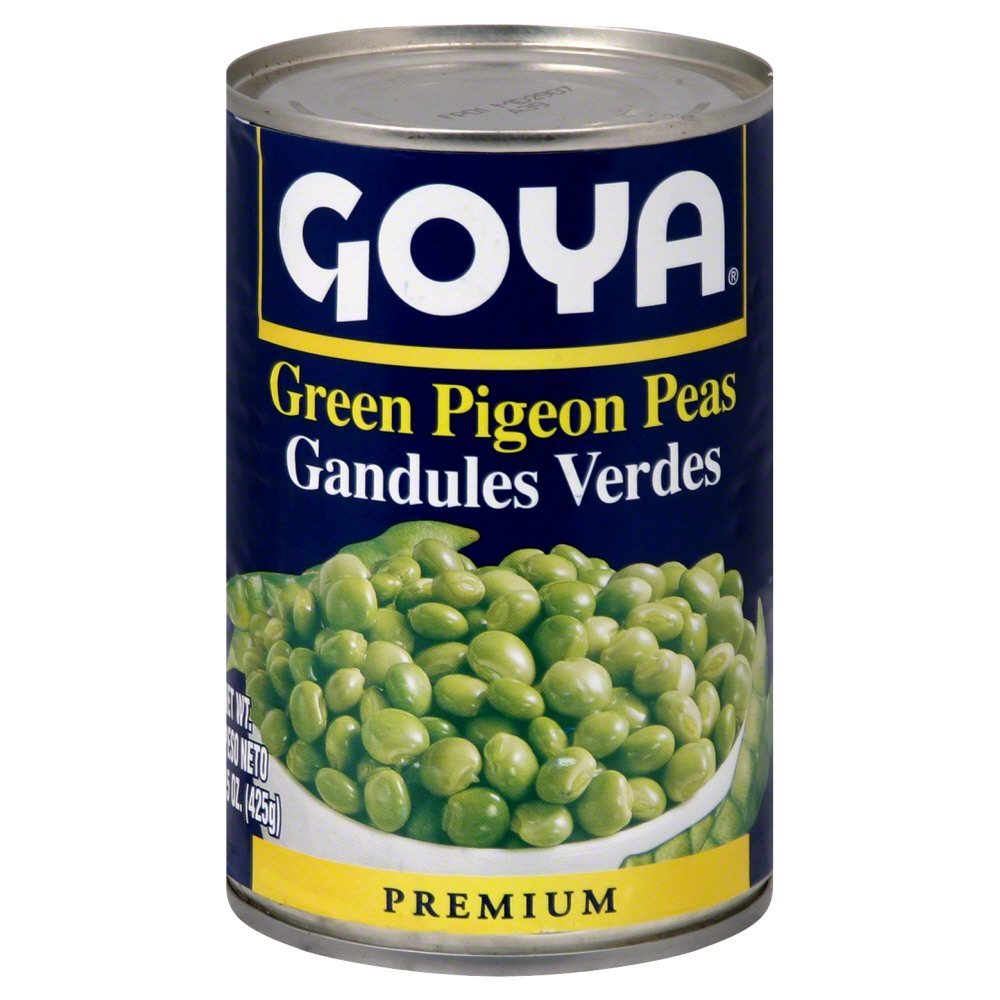 Goya Green Pigeon Pea, 15-Ounce (Pack of 12)