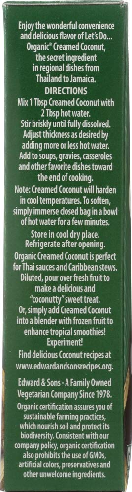 Lets Do Organics Coconut Creamed, 7 Oz