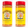 Meat Church BBQ Rub Combo: Two Bottles of Honey Hog (14 oz) BBQ Rub and Seasoning for Meat and Vegetables, Gluten Free, Total of