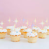 Keaziu 30PCS Star Cupcake Toppers Little Star Twinkle Star Cupcake Picks Engagement Bridal Baby Shower Wedding Birthday Party Ca