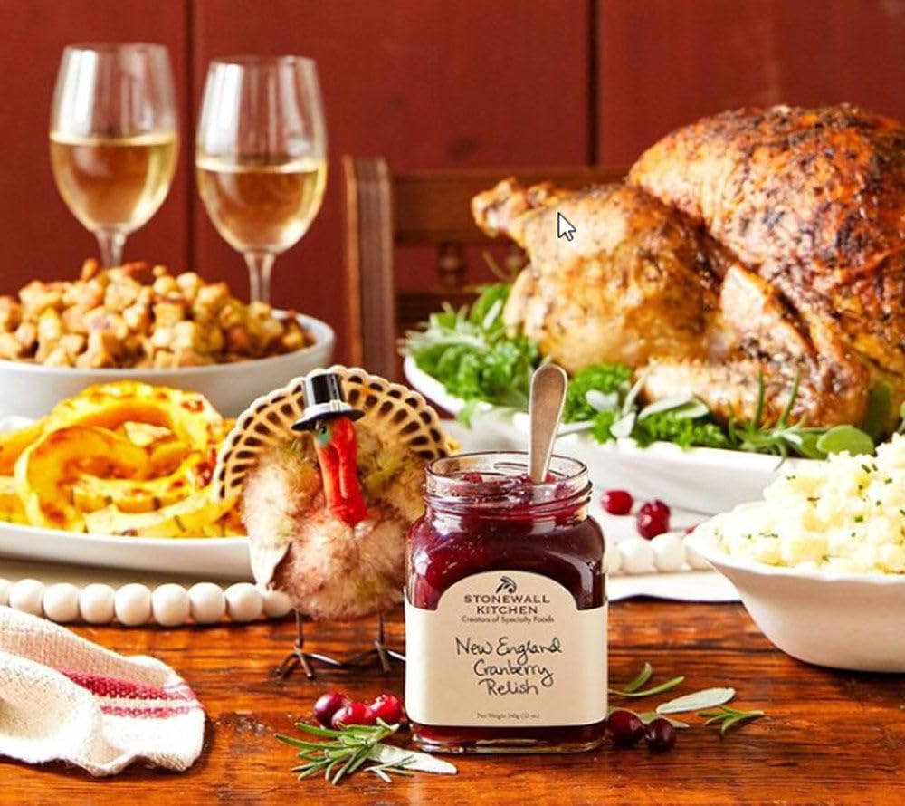 Stonewall Kitchen Cranberry Relish, 12 Ounce, Red, Model 131212