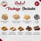 Dulcet Gift Basket Sympathy Classic Old Fashioned Gift Tin Box Assorted Gourmet Treats Ideal Gift for Men, Women, Family, and, F