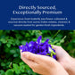 Vahdam, Butterfly Pea Flower Tea (1.76Oz) 100+ Cups | Delicate & Earthy | Vacuum Sealed For Freshness | Butterfly Pea Flower Loose Leaf Tea | Brew Iced Tea, Cooking, Mocktails & Cocktails