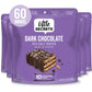 Little Secrets Dark Chocolate Crispy Wafers, 60 Minis, 3.5 Ounce, Pack of 6, Sustainable Cocoa, No Sugar Alcohols, Made in Europe