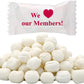 The Dreidel Company We Love Our Buttermints, After Dinner Mint Candy, Fat-Free, Individually Wrapped (50 Buttermints, We Love Our Members)