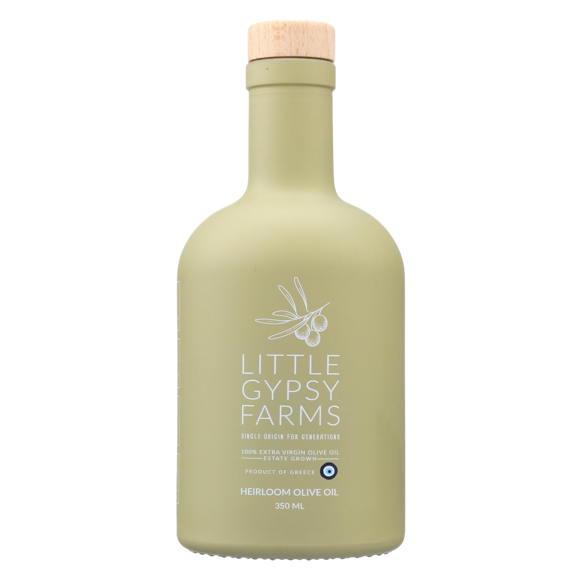 Heirloom EVOO from Little Gypsy Farms | Extra Virgin Olive Oil from a Single Estate in Greece | First Cold-Pressed | High Polyph