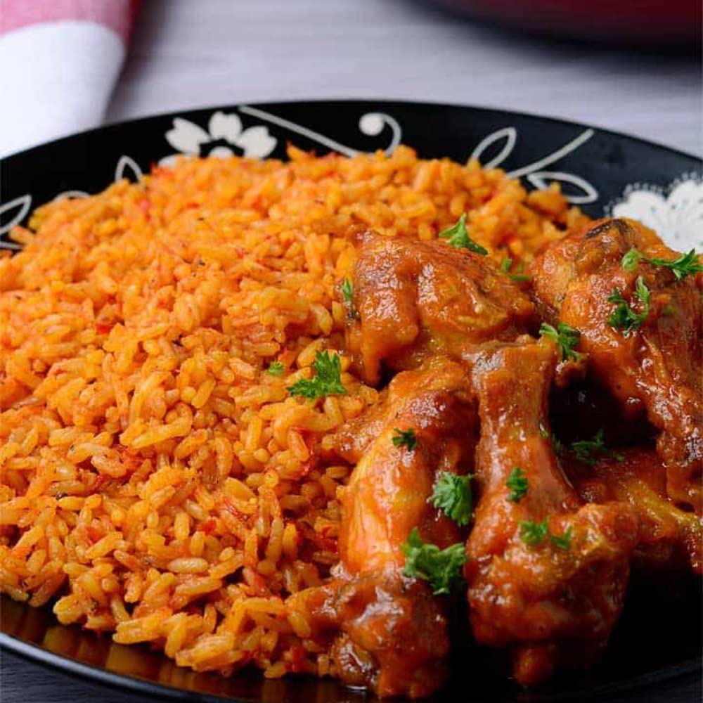 Colour Flavour Jollof Rice Seasoning - Authentic Nigerian Spice Blend, Organic Ingredients, 7.05oz, Gluten Free