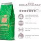 Grande Italia Decaf Whole Bean Espresso, Miscela Decaffeinato, 1Lb
