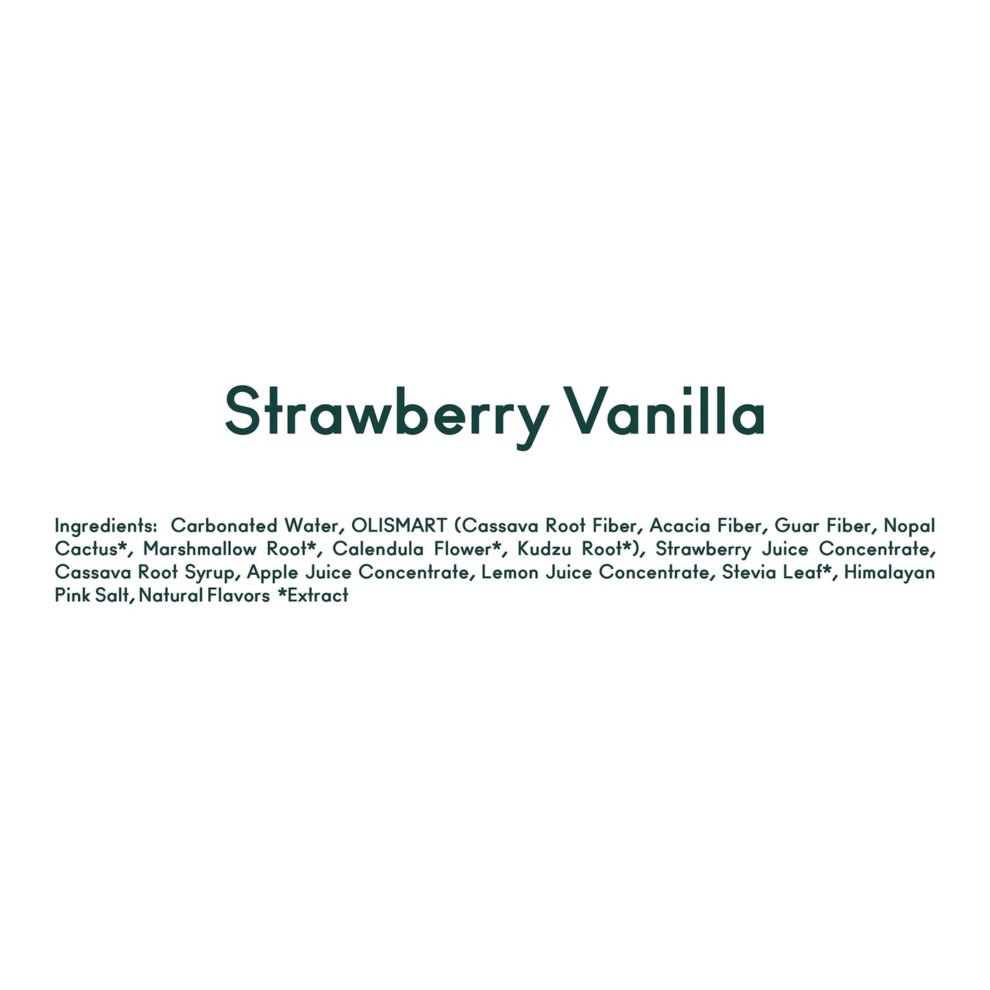 OLIPOP Minis Prebiotic Soda Pop  Strawberry Vanilla  Pantry Pack Packed with Prebiotics  Fiber  and Botanicals  Gluten Free  Vegan  GMO Free  7.5oz (6-Cans)