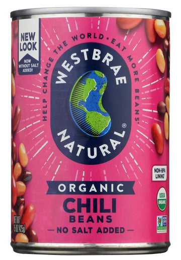 Westbrae Foods, Organic Beans; Fat Free Chili, Pack of 12, Size - 15 OZ, Quantity - 1 Case12