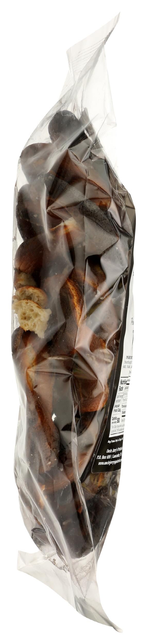 Uncle Jerrys Extra Dark Low Salt Pretzels, 7 Oz