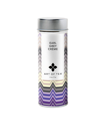 Art of Tea Organic Earl Grey Creme Tea - Artisan Loose Leaf Tea Tin, 2.5oz, Model RTT-EGC