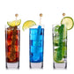 Espeez Extra Large Rock Candy Sticks, Green Apple, 6 Count, Individually Wrapped for Party Favors