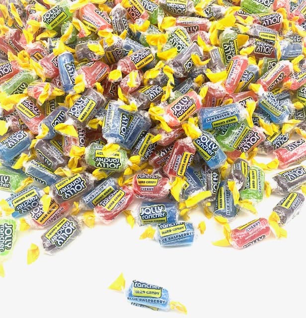 Cheri'S Kitchen Corner Jolly Ranchers Of Assorted Variety Individually Wrapped Hard Candy To Celebrate July 4Th,Birthdays, Hallo