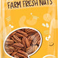 Farm Fresh Nuts Whole Shelled Dry Roasted Pecans with Himalayan Salt, 2 lbs, Vegan, Keto Friendly, Brown