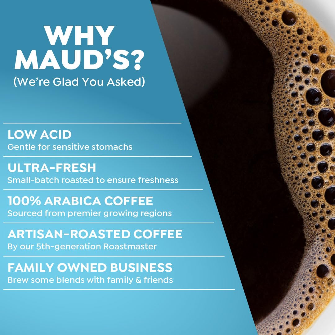 Maud'S Family Pack Flavored Coffee Pods Variety Pack, 136 Ct | 12 Assorted Coffee Flavors | 100% Arabica Medium Roast Coffee | S