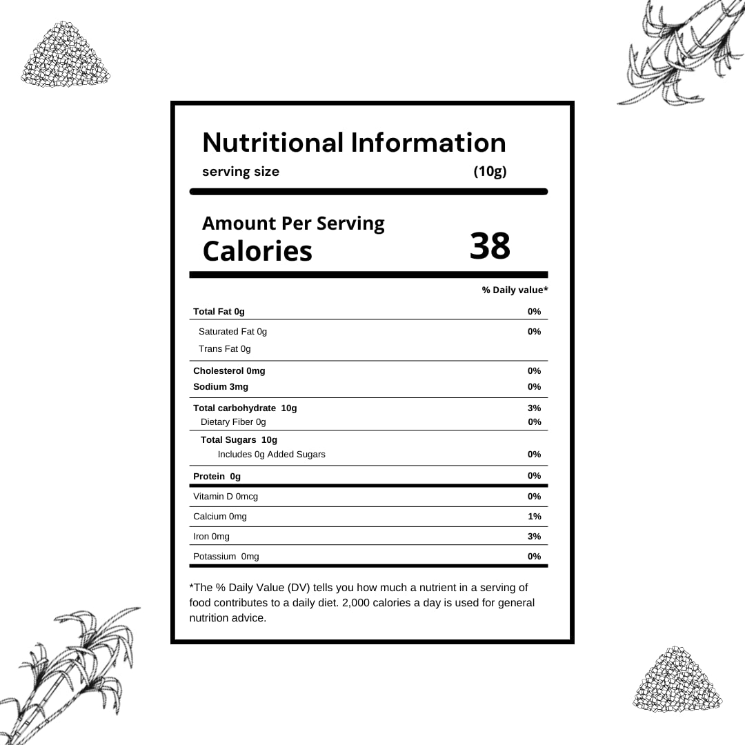 SVATV Jaggery Powder, Hand Crushed Gur Powder | Natural Sweetener | Brown Sugar | Indian Sugar Cane Substitute | No Preservative