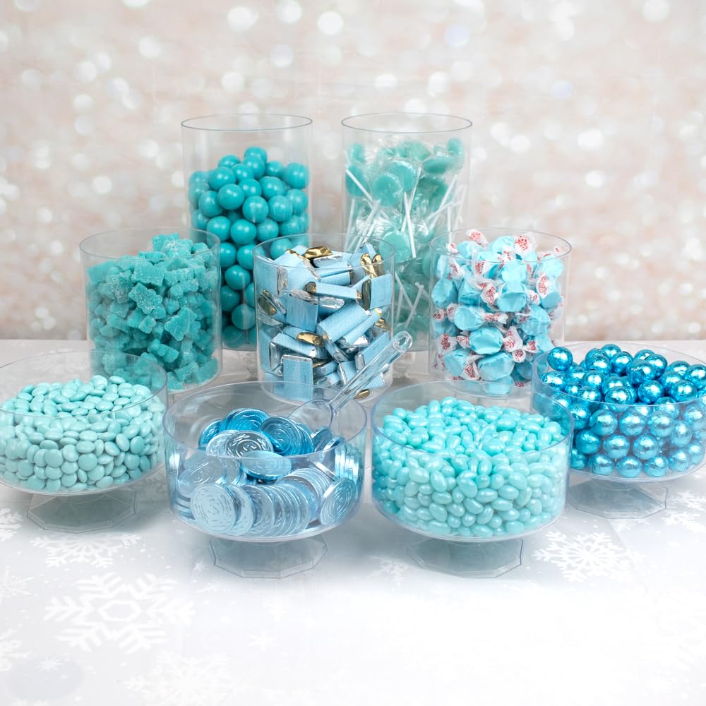14lb+ Light Blue Candy Buffet Table Supplies - Deluxe (Serves 24-36)