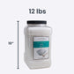 Olde Thompson Mediterranean coarse Sea Salt 12lbs Bulk Size