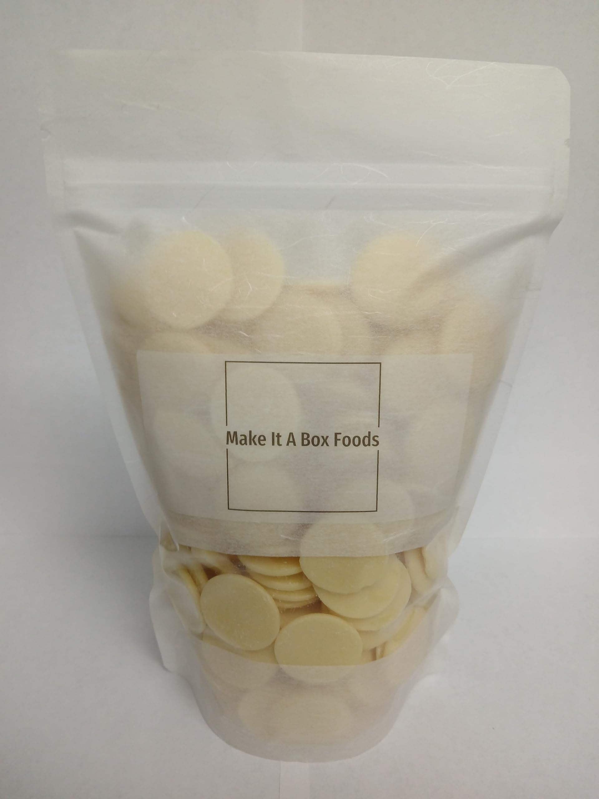 Cocoa Butter Wafers  Organic  1LB