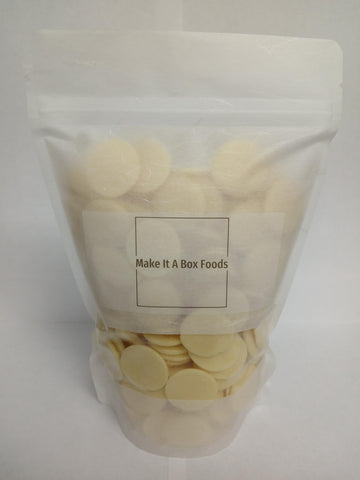 Cocoa Butter Wafers  Organic  1LB