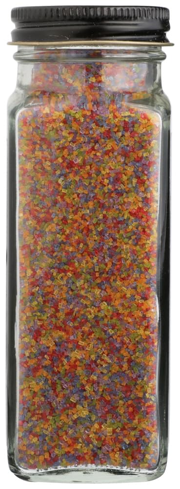 Watkins Rainbow Decorating Sugar, Non-Gmo, 4.6 Ounce, Pack Of 3