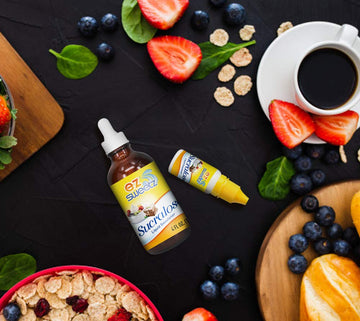 Concentrated Liquid Sucralose Sweetener, 4Oz/120Ml (2900 Servings) | One Travel Size Bottle 0.5Oz/15Ml (360 Servings)