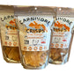 Carnivore Crisps Chicken Breast, (3) 1.5 Oz Bag, 12 G Proteins Per Serving, Carnivore Diet Approved, Keto Diet Approved