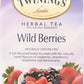 Twinings Wild Berries Herbal Tea Bags, 20 Count, Pack of 1