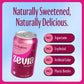 Zevia Zero Sugar Soda Cran-Raspberry 12 oz Cans 24-Pack Non-GMO Gluten-Free Vegan