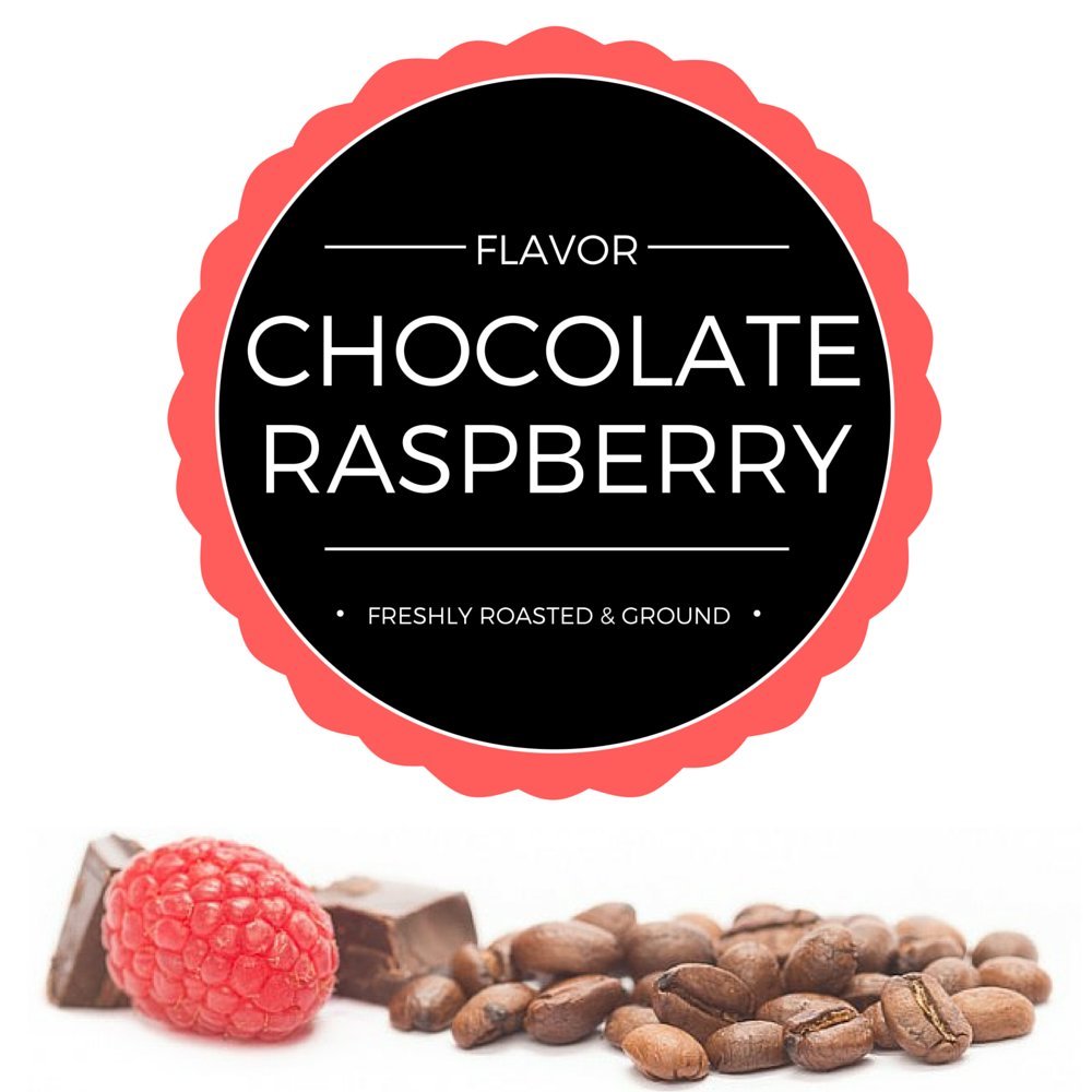 Stone Street Flavored Ground Coffee, Chocolate Raspberry, 100% Colombian Arabica, Medium Roast, 16 Ounce