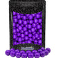 Gum Balls Fruit Flavored, Candy Buffet Treats, Machine Size Refills, Kosher Certified Parve, 1'' Inch (Grape, Half-Pound)