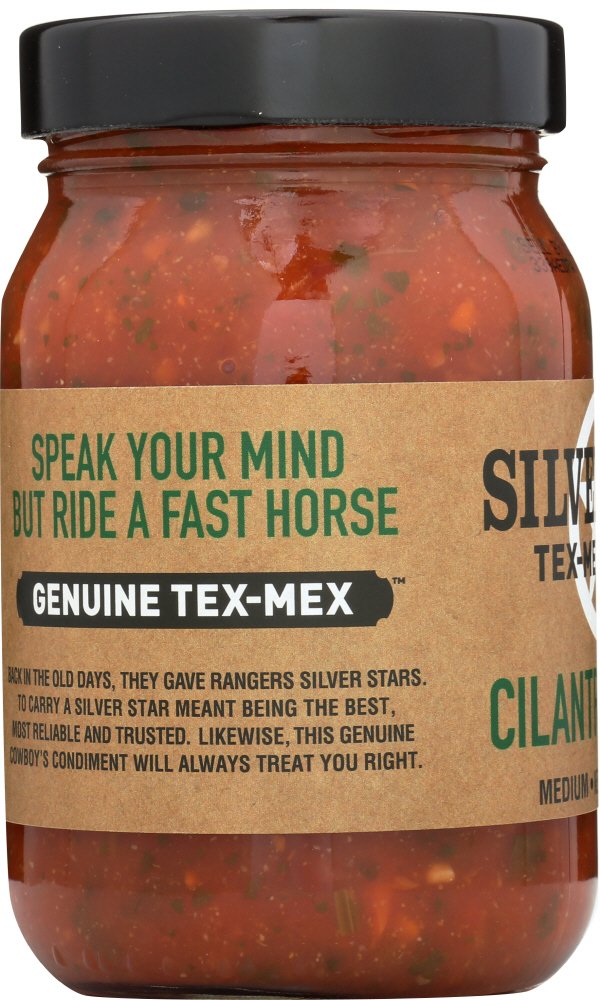 Silver Star Salsa, Cilantro & Lime Salsa, Medium, 16 oz