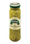 Giulianos Sliced Greek Golden Peperoncini, 16 Ounce - 6 Per Case.
