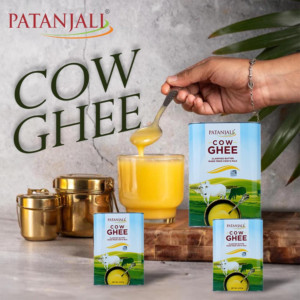 Patanjali Cow Ghee 5Liter / 169.07 Fl Oz