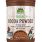 NOW Foods, Cocoa Powder, Cocoa Lovers Certified Organic, Pure, Non-Alkalized, with Polyphenols, 12-Ounce