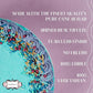 Confect Blue Edible Sprinkles - Vegan, Gluten-Free Mix With Jimmies, Pearl Dragees & Sparkling Sugar - Assorted Shades Of Persia
