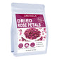 Jarteela Dried Rose Petals - Natural Edible Flower Petals, 2oz, Red, Non-GMO for Tea, Soap & Baking