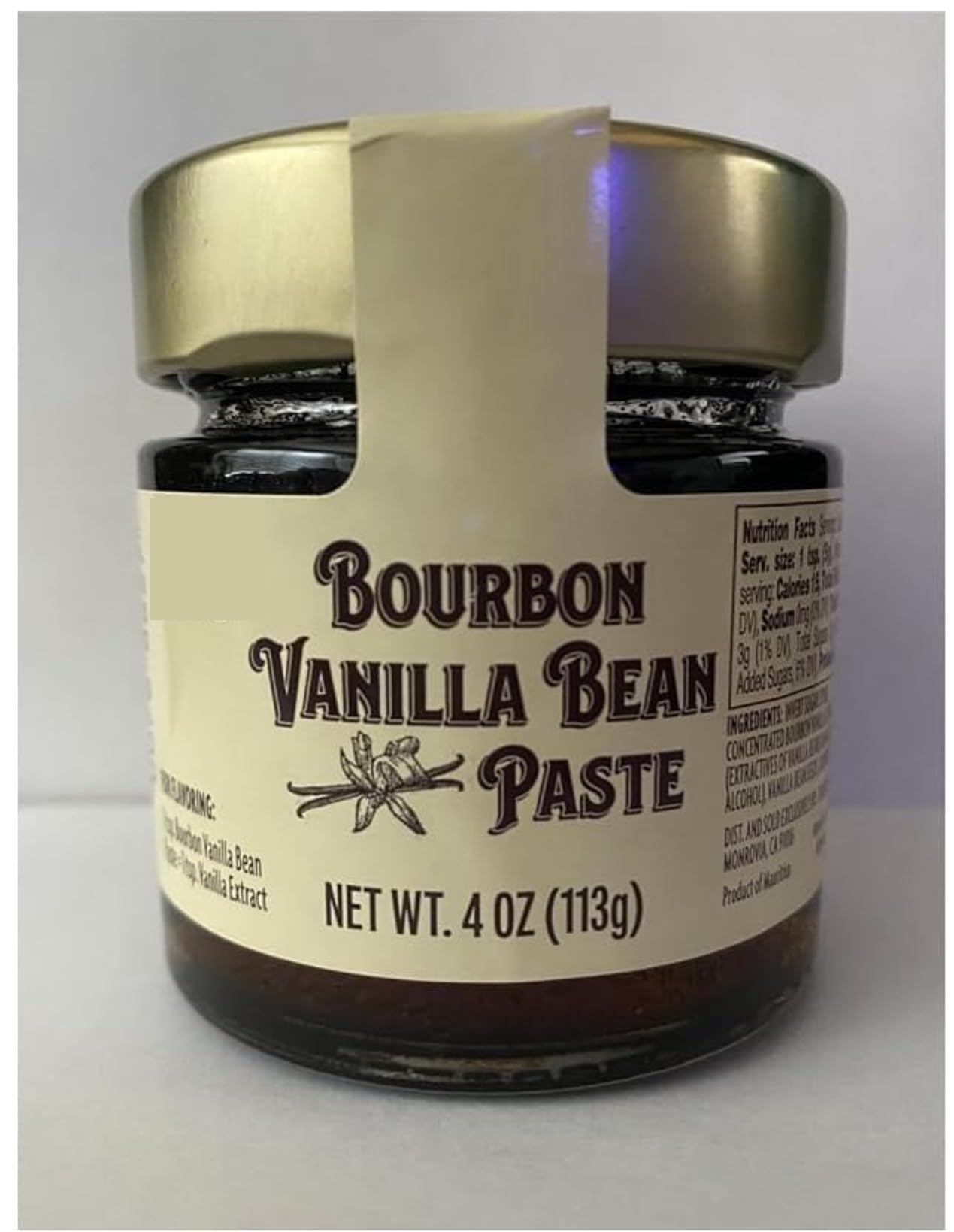 Generic Trader J Bourbon Vanilla Bean Paste - 4oz - Small Size