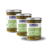 DeLallo Traditional Basil Pesto, Made in Italy, Gourmet Spread, Ready to Use Pasta Sauce, Made with Olive Oil and Parmesan Chees